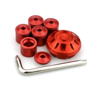 Wheel bold caps Silver
